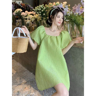 🍏💚🍏Green Toffy Dress🍏💚🤍ป้ายypy