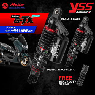 โช้คหลัง  Yss G-TX BLACK Series ขนาด New Nmax 2020 - 2023