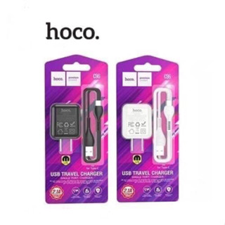 Hoco รุ่น C96 ชุดชาร์จ หัว USB พร้อมสายชาร์จ Micro USB /Type-C /L Cable