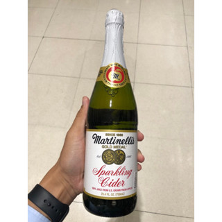 น้ำสปาร์คกิ้งไซเดอร์ ตรามาร์ตินเนลลีโกลล์เมดัล Martinelli’s sparkling sider