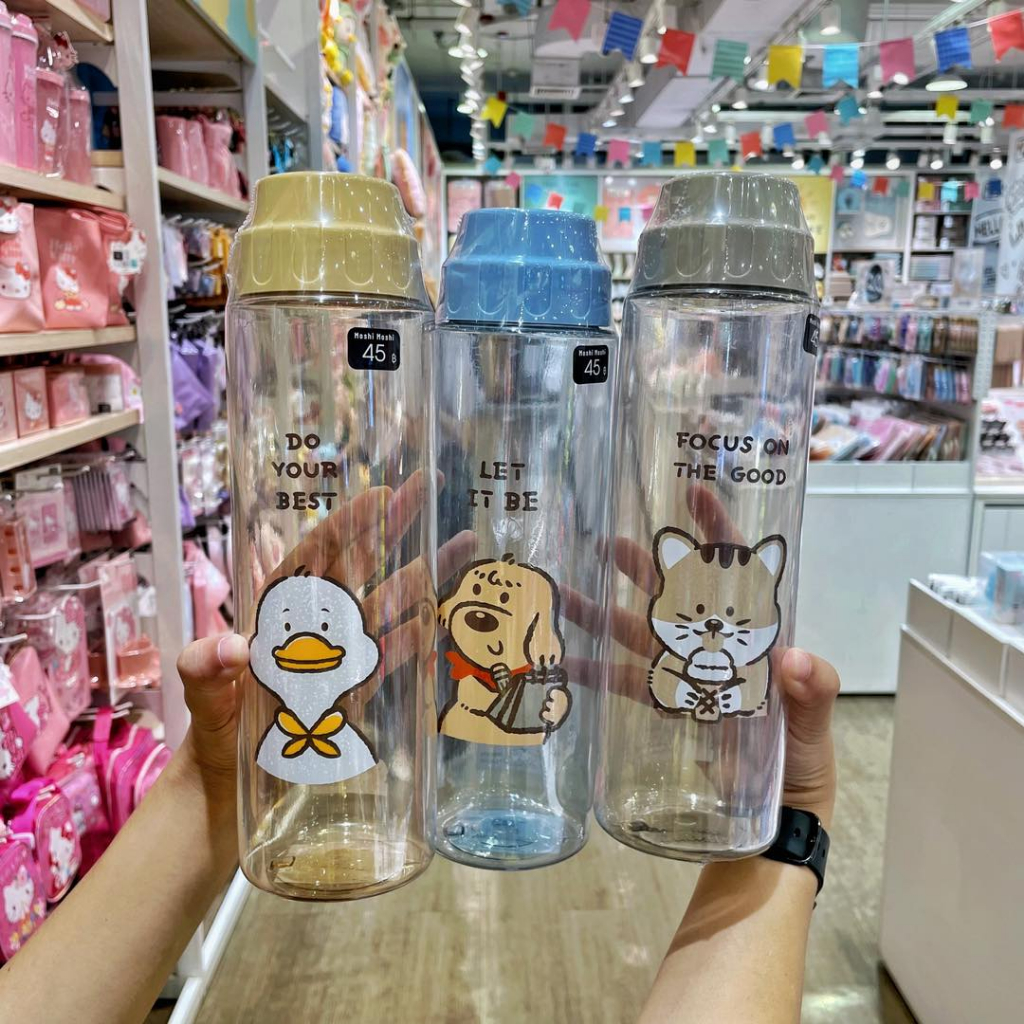 กระบอกน้ำ1200mlจากMoshi Moshi ลาย Characterน่ารักมาก*พร้อมส่ง