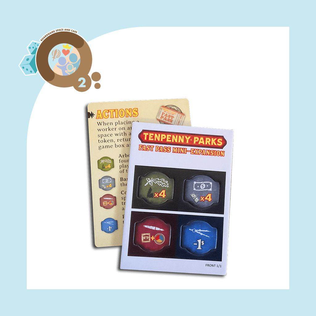 [Expansion Boardgame] Tenpenny Parks: Fast Pass Mini Expansion