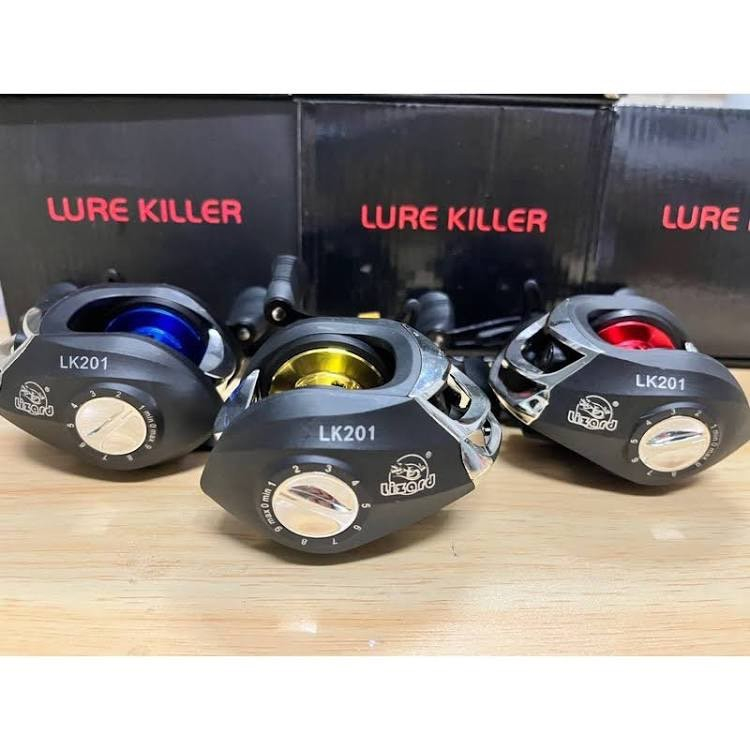 รอกหยดน้ำ LIZARD LURE KILLER LK201 มีทั้งหมุนซ้ายและหมุนขวา (รอบ