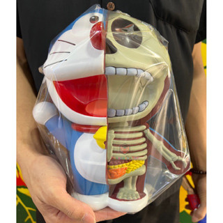 โมเดล โดราเอมอน ครึ่งกระดูก สูง 28เซ็น 🔥สินค้าพร้อมส่ง🔥 Model Doraemon skeleton tall 28CM