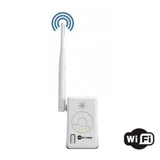 ไฮวิว HW-E4 WiFi Acess Point สำหรับกล้อง 4 ตัว ใช้กับชุดกล้องไร้สาย