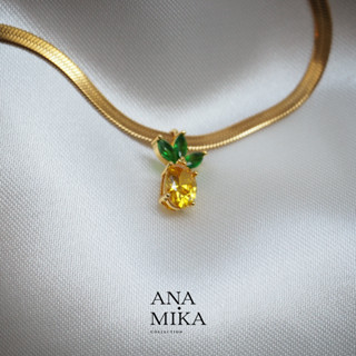 Pineapple Necklace/สร้อยคอจี้สัปปะรด