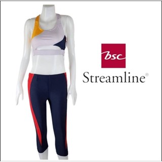 ชุดว่ายน้ำผู้หญิง  BSC streamline ลดเยอะมาก(เสื้อ+กางเกง)มีซับในมีฟองน้ำ