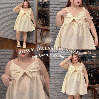 BOWY GIRL DRESS PLUSSIZE