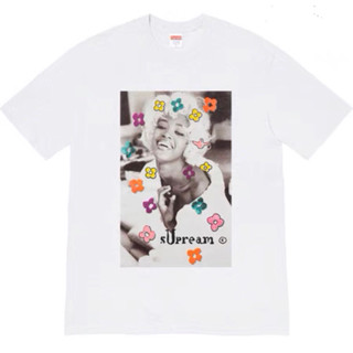 ใหม่พร้อมส่ง ของแท้ เสื้อยืด Supreme Naomi White Tee