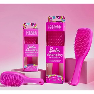 พร้อมส่ง แท้ 💯หวี Tangle Teezer Barbie Detangling Hairbrush ของแท้ made in the UK