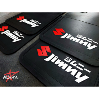 บังโคลนรถยนต์ ลาย JIMNY JAPAN (เฉพาะแผ่น 2คู่ หน้า-หลัง)