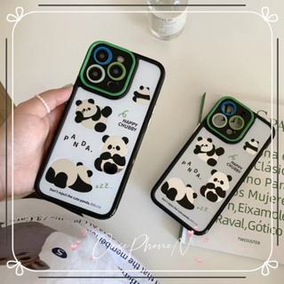 🔥สไตล์ใหม่🔥เคสไอโฟน iphone 11 14 Pro Max ins น่ารัก แพนด้าแดง ป้องกันการตก เคส iphone12 13 Pro Case for iPhone