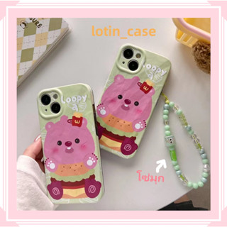 🎁ส่งของขวัญ🎁เคสไอโฟน สำหรับ 11 13 for iPhone Case 14 12 Pro Max น่ารัก แปลกๆ แฟชั่น โซ่มุก กันกระแทก ปกป้อง เคสโทรศัพท์