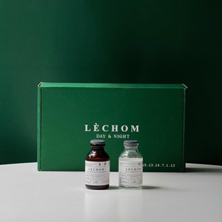 1 แถม 1 เลอโฉม LECHOM Day &amp; Night Pro Acne Serum Set เซตเซรั่มเลอโฉม