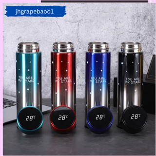 แก้วเก็บความเย็น กระบอกเก็บความร้อน สีสันสดใส ลายกาแลกซี ขนาด 500ml