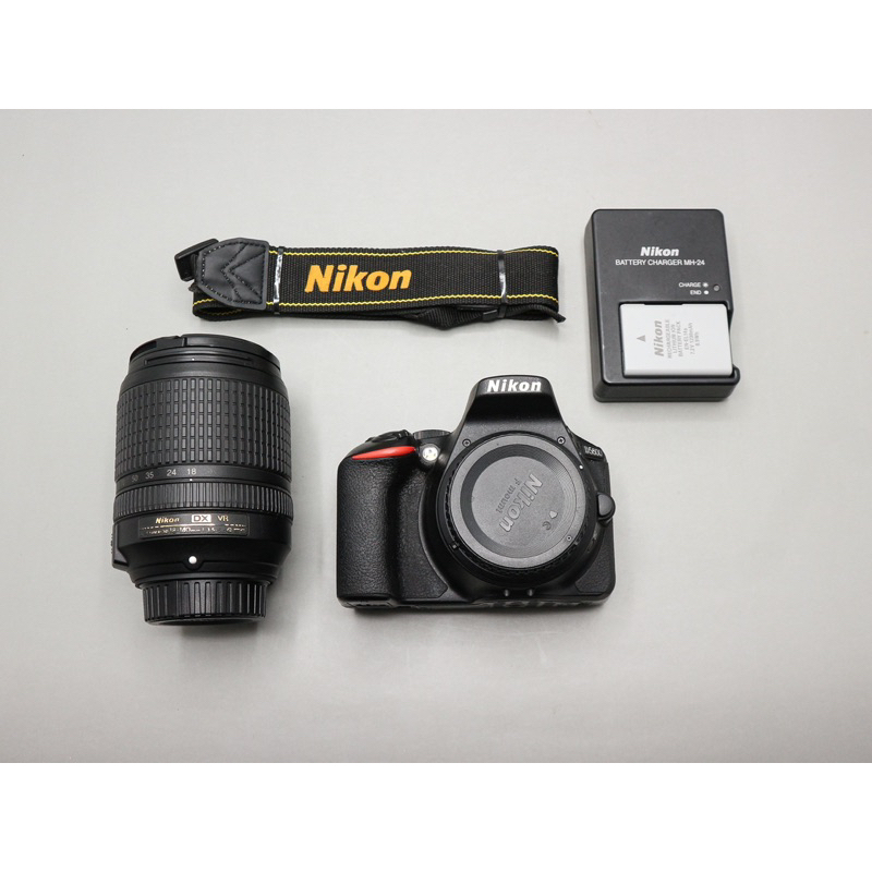 Nikon D5600+18-140 ☀️มือสอง ☀️สภาพดี ☀️ชัตเตอร์ 4,6xx ☀️ไม่มีกล่อง ☀️ไม่มียางรองตา ☀️ทำงานเต็มระบบ
