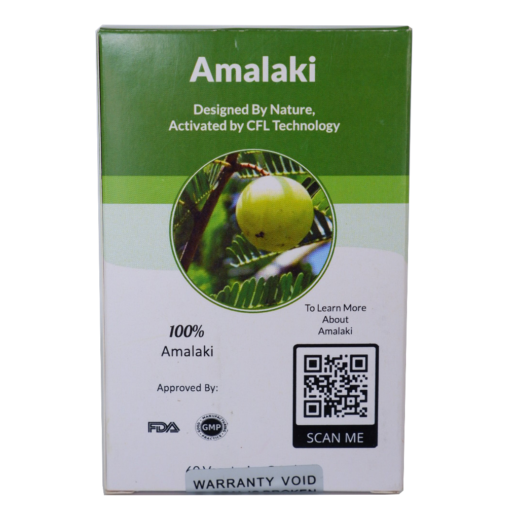 Thai Freeze Dry/ Amalaki 60 Vegetarian Capsules 500mg / มะขามป้อมแคปซูล