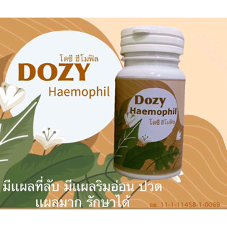 โดซี (Dozy)อาหารเสริมเเผลริมอ่อน เเผลที่ลับ ปวดเเผล