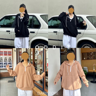 Hoodie zip เสื้อฮู้ดแขนยาว