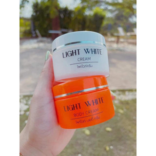 เรื่องความขาว ยกให้เป็นที่1  #ไลท์ไวท์🤍🧡 เนื้อครีมเข้มข้น ขาวไว   ฟื้นฟูผิวใน7-14วัน ดำแดด ดำกรรมพันธุ์ 550.-