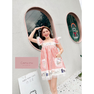 DRESS น้องส้ม ก้าวไกล 🏡🏡🏡 DRESS แบรนด์ดัง ทรงสวย น่ารักมากค่ะ 🏡🏡🏡