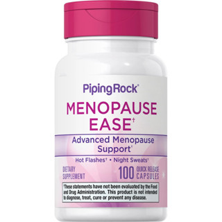 Menopause Ease (100แคปซูล) สำหรับสตรีวัยหมดประจำเดือน วัยทอง