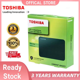 Toshiba ฮาร์ดดิสก์ภายนอก 1TB 2TB ฮาร์ดดิสก์ขยายฮาร์ดดิสก์ภายนอก