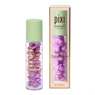 PIXI Retinol Capsulecare Smoothing Face Serum พิกซี่ เรตินอล แคปซูลแคร์ สมูทติ้ง เฟส เซรั่ม 30 Capsules