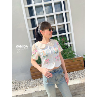 เสื้อครอปน่ารักๆป้ายVanida