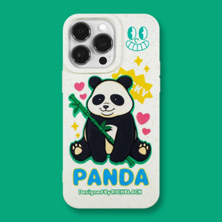 RichBlackcase 💯 Panda แพนด้า เคสขาว ส่งฟรี✅ เคสไอโฟน 15/15Pro/15Plus/15Promax