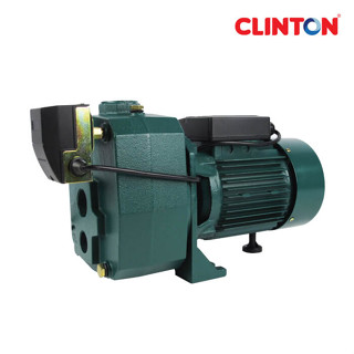 CLINTON ปั๊มเจ็ทคู่+ออโต้ 1.5แรง  ใบพัดทองเหลืองแท้  รุ่น DP1100W+AUTO