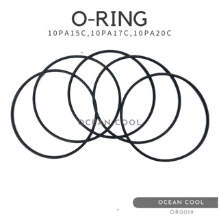 โอริง ฝาคอมแอร์ 10PA (แพ็ค5เส้น) 10PA15C , 10PA17C , 10PA20C OR0019 O-RING COMPRESSOR DENSO 10PA 15C , 17C , 20C  ลูกยาง