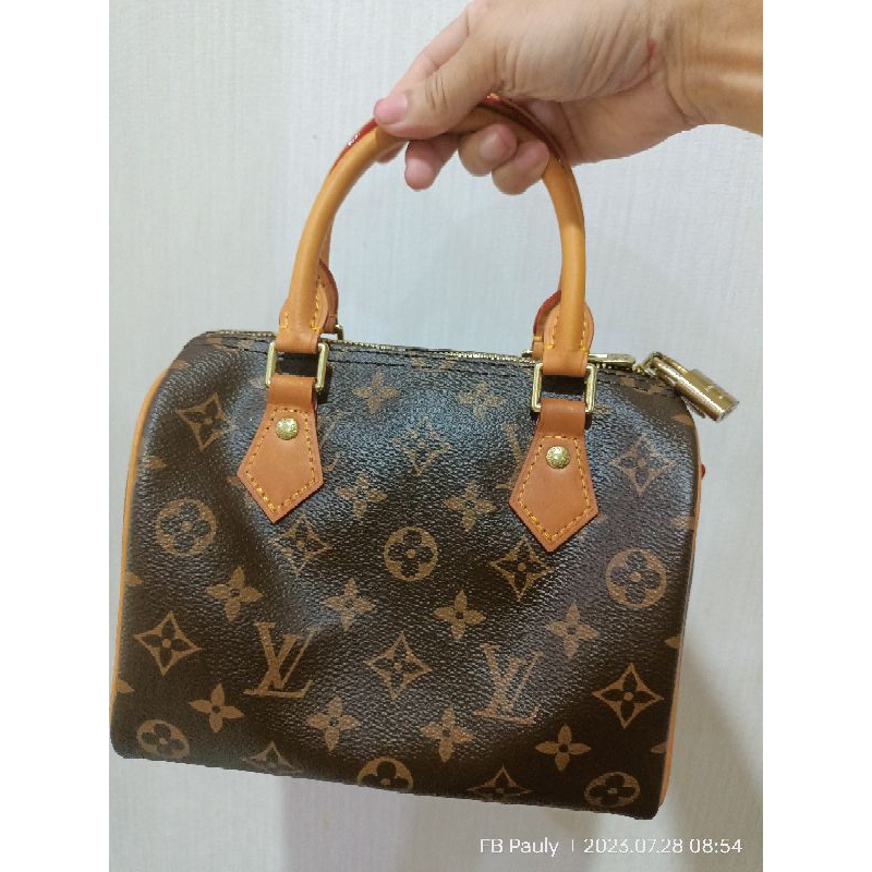 Louis Vuitton monogram used bag like new speedy 20banderier