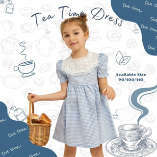 Tea Time Dress (Baby Blue)