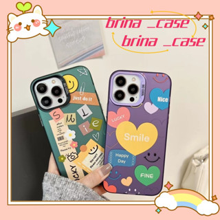 ❤️ส่งของขวัญ❤️ เคสไอโฟน 11 12 13 14 Pro Max รูปหัวใจ กราฟฟิตี ความนิยม แฟชั่น เรียบง่าย สไตล์คู่รัก Case for iPhoneป้องก