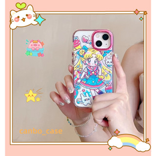 🎁ส่งของขวัญ🎁เคสไอโฟน สำหรับ 11 14 for iPhone Case 13 12 Pro Max สาว การ์ตูน น่ารัก กันกระแทก เคสนิ่ม เคสโทรศัพท์