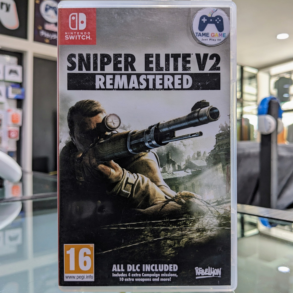 (ภาษาอังกฤษ) มือ2 Nintendo Switch Sniper Elite V2 Remastered เกมnintendoswitch มือสอง Sniper Elite 2