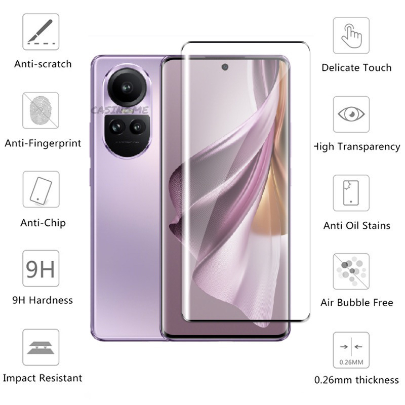 🇹🇭[ส่งจากไทย] ฟิล์มกระจกนิรภัย เต็มจอ OPPO Reno 10 (5G)/ Reno10Pro (5G)/ Reno 10Pro Plus/ฟิล์มกระจกข