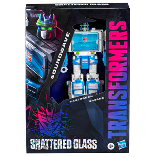 Transformers Generations Shattered Glass Collection Soundwave &amp; IDW’s Shattered Glass— Soundwave (Exclusive)