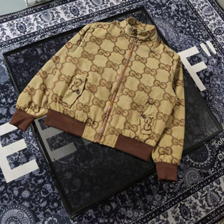 【Lemon】เสื้อแจ็คเก็ต เสื้อแจ็คเก็ต  Gucci 1:1 Tags 23SS รูปภาพจริง limited edition