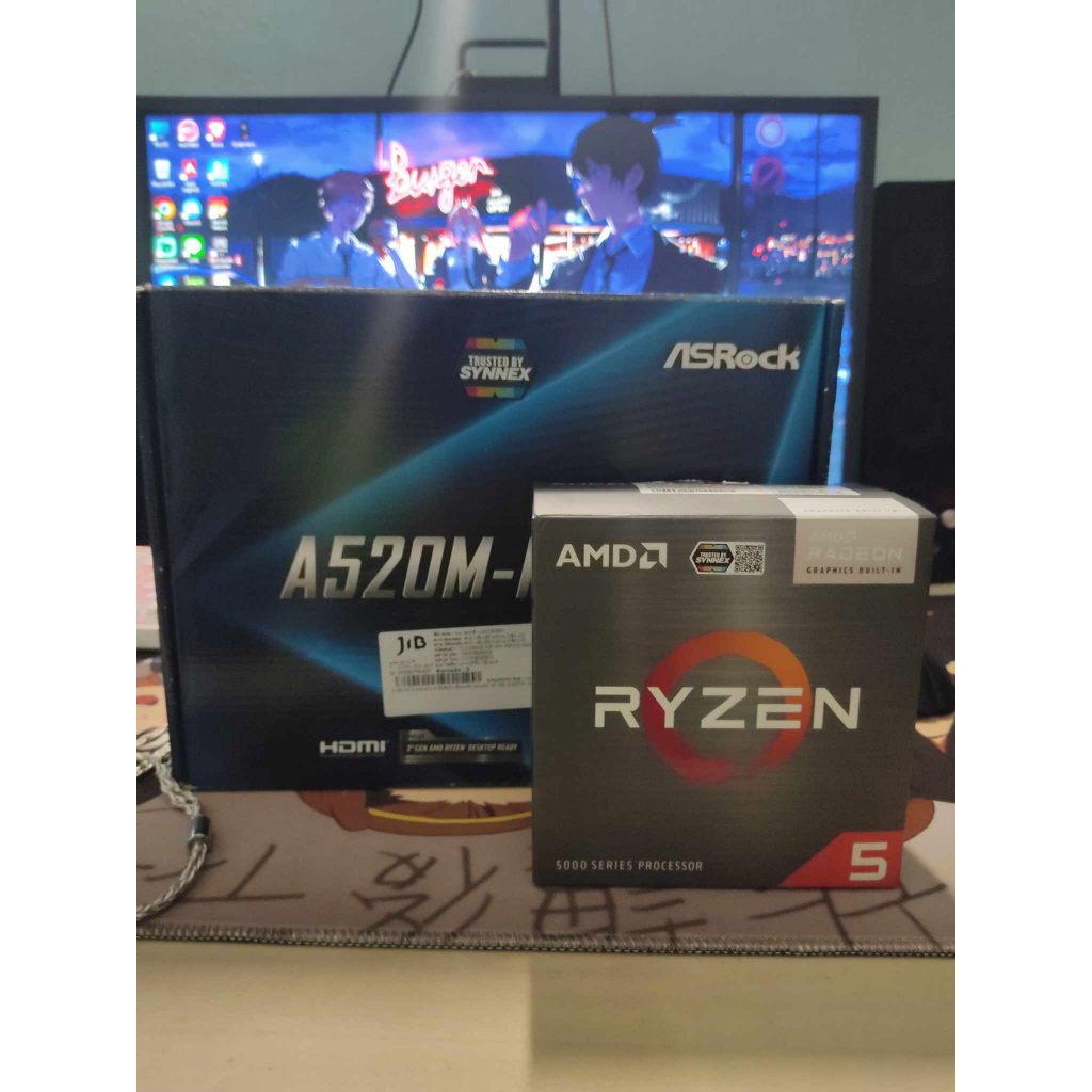 R5 5600G + A520M ITX/AC