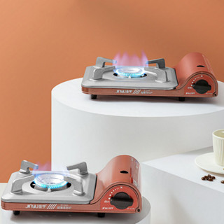 Jinyu JY-330 กลางแจ้ง Mini Cassette เตากลางแจ้งในครัวเรือนหม้อร้อนบาร์บีคิวเตาแก๊สแบบพกพาเตาแก๊สเตาปิคนิค