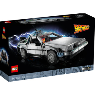 LEGO Icons Back to the Future Time Machine 10300