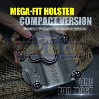 ซองปืนพกนอก ปลดนิ้วชี้ Universal งาน Cytac รุ่น Mega-Fit Holster Compact