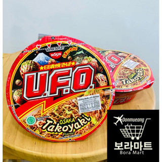 Nissin UFO Osaka takoyaki บะหมี่รสโอซาก้าทาโกยากิ