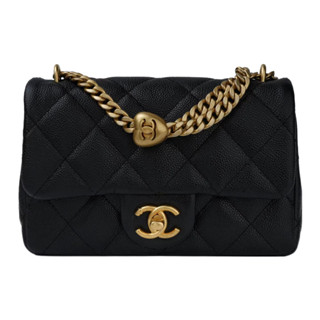 【2023】New 👜Chanel 23P Small bag Women/Shoulder Bag กระเป๋าโซ่