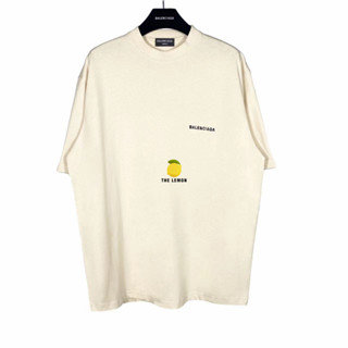 【Lemon】เสื้อยืด Balenciaga 23SS 1:1 คุณภาพสูงสุด รหัสสินค้าเดียวกัน เกรด original