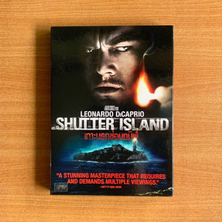 DVD : Shutter Island (2010) เกาะนรกซ่อนทมิฬ [มือ 2 ปกสวม] Martin Scorsese / Leonardo DiCaprio ดีวีดี หนัง