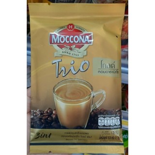 Moccona มอคโคน่า ทรีโอ โกลด์ กาแฟสำเร็จรูปชนิดผง 3 อิน 1 15.8กรัม บรรจุ 5 ซอง