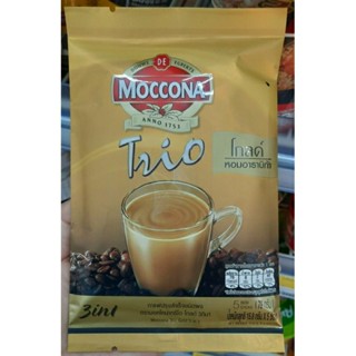 มอคโคน่า ทรีโอ โกลด์ กาแฟสำเร็จรูปชนิดผง 3 อิน 1 15.8 กรัม บรรจุ 5 ซอง Moccona